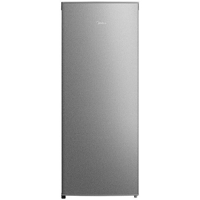 Midea 235L Upright Single door Refrigerator - Stainless Steel