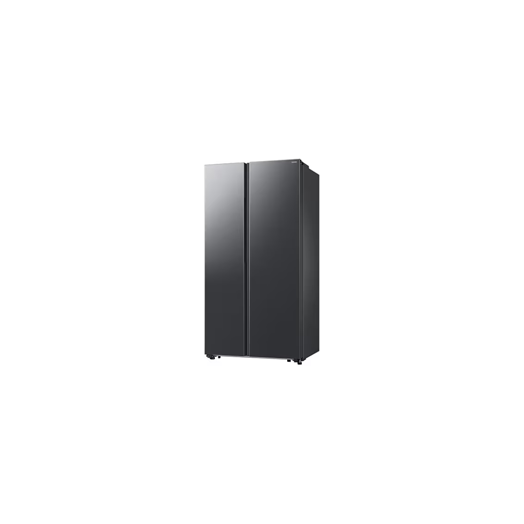 Side by side Fridge, with All around cooling, Gentle Black Matt, 564 L