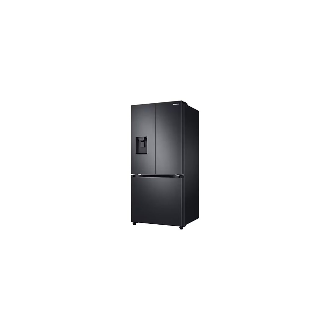 French Door Fridge with Drawer and Twin Cooling System, Black,470l