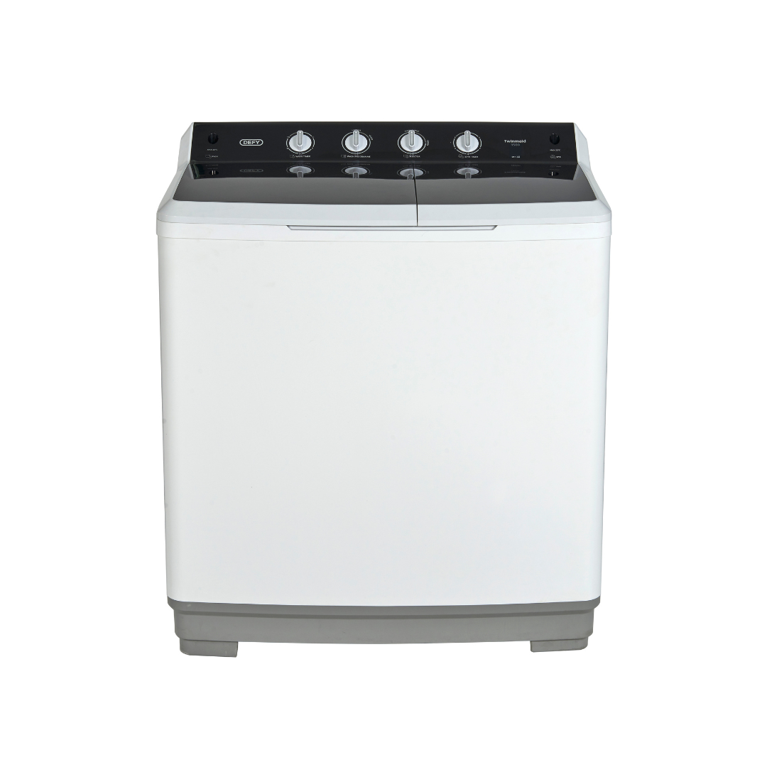 DTT 152: Defy 15Kg Twin Tub TwinMaid Washing Machine - White