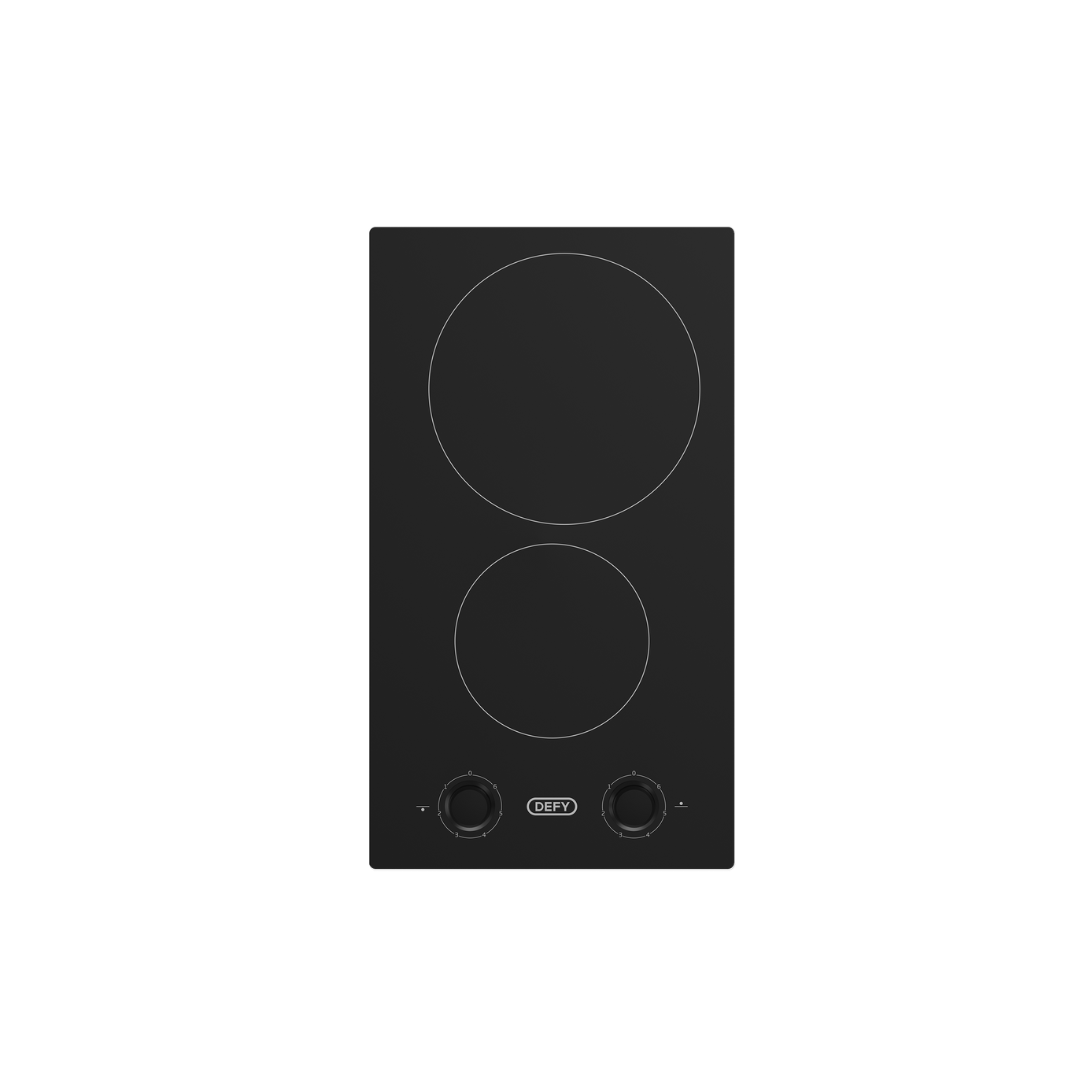 DHD 408: Defy 30cm Vitroceramic Hob – Black