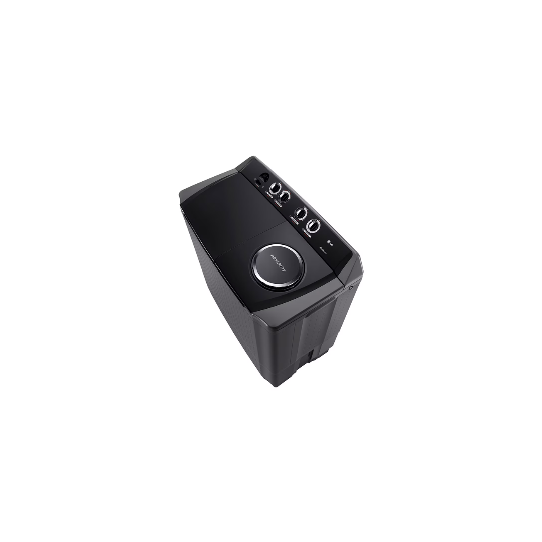 18kg Twin Tub with Roller Jet in Black Finish - TT1861RWPT