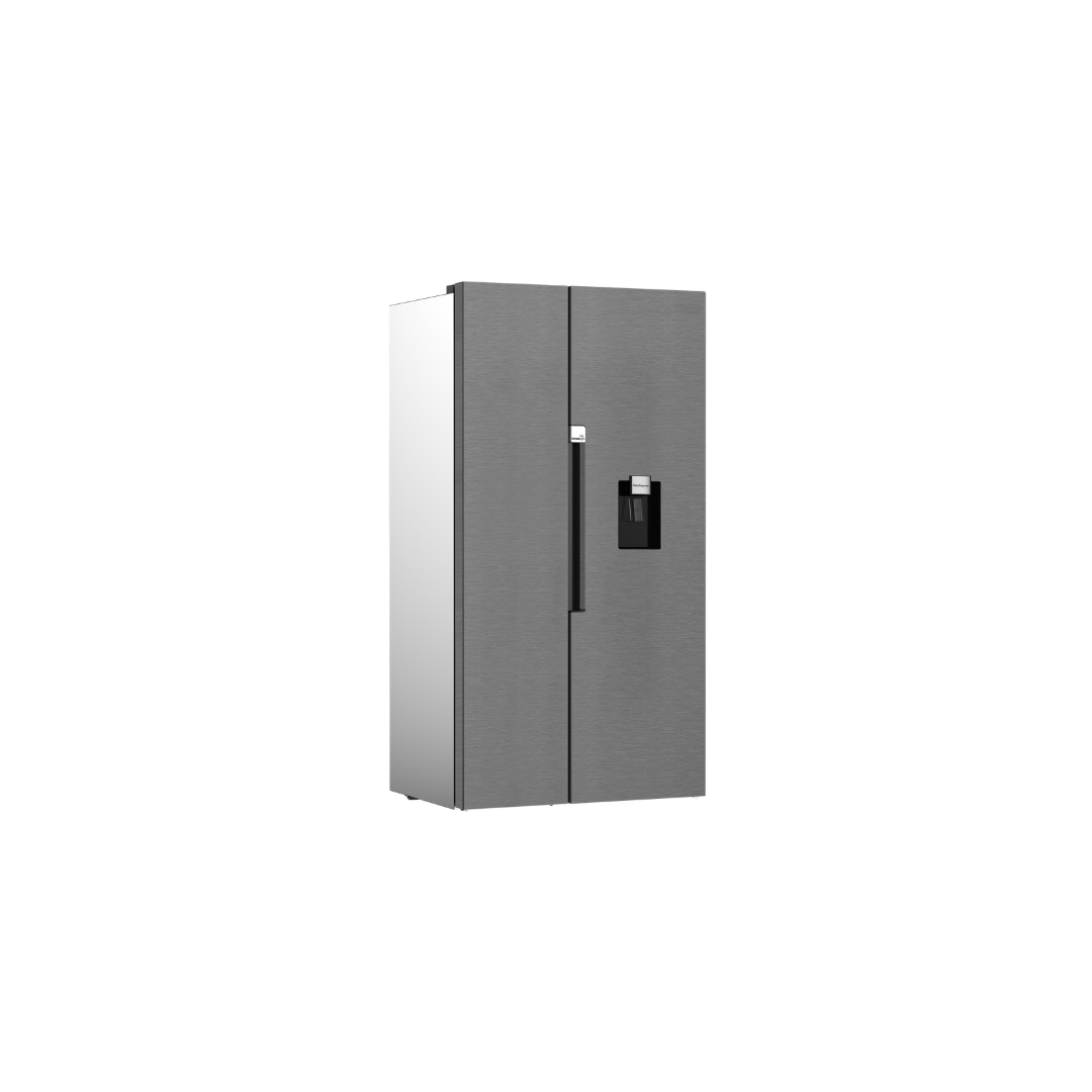DFF547: Defy 555L Naturelight Side by Side Fridge Freezer
