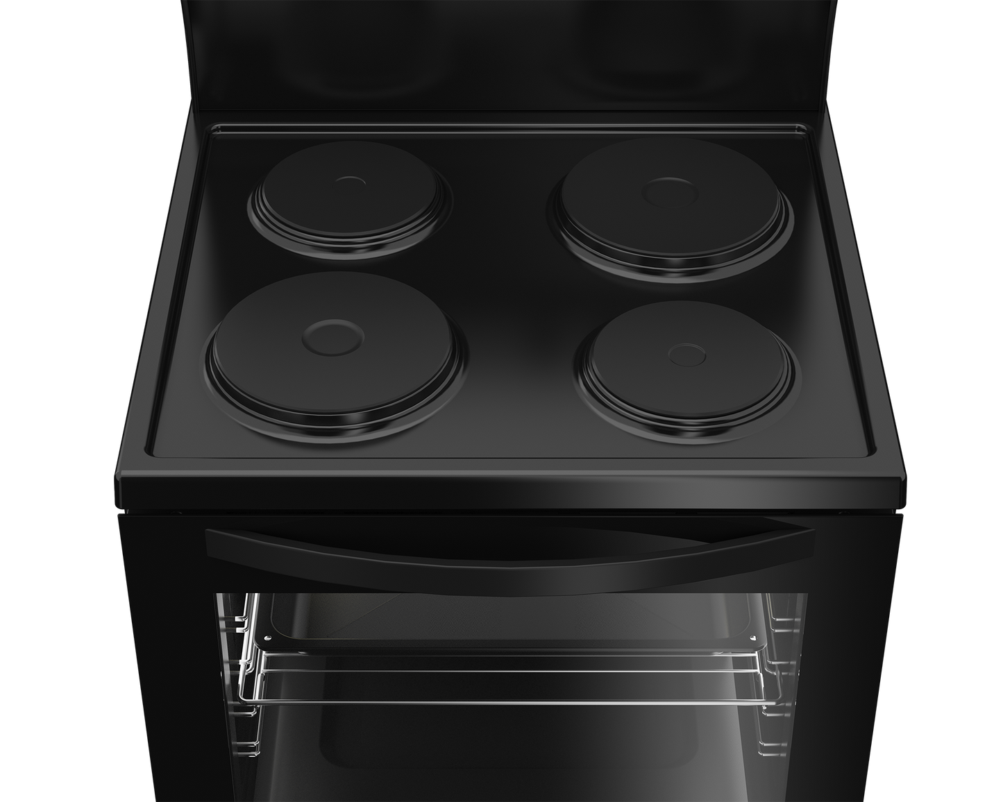 DSS694: Defy 60cm 4 Plate Electric Stove - Black