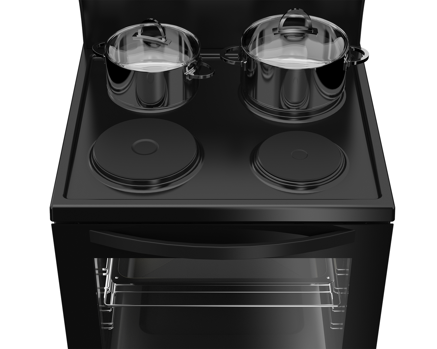 DSS694: Defy 60cm 4 Plate Electric Stove - Black