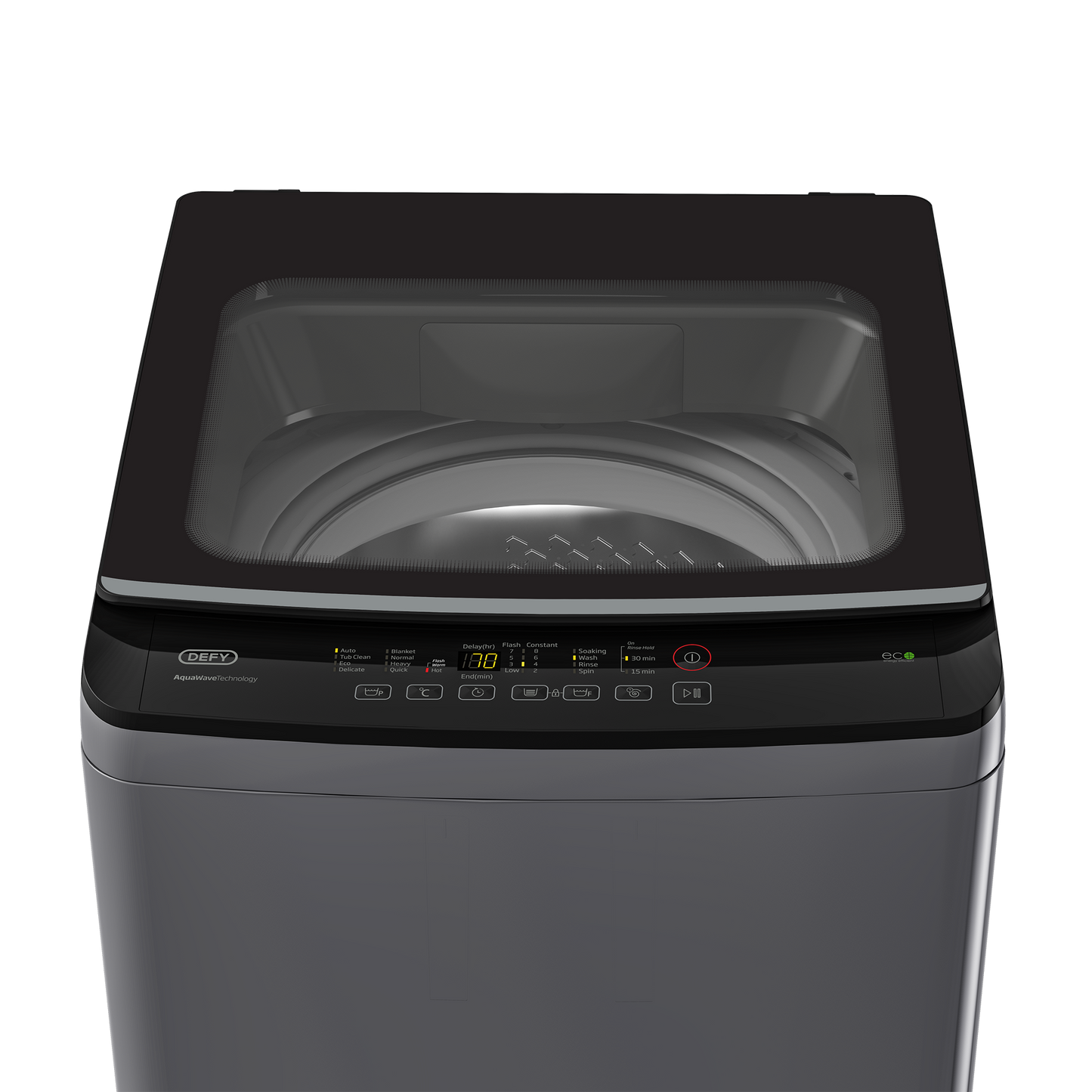 DTL 160: Defy 14Kg Top Loader Washing Machine- Manhattan Grey