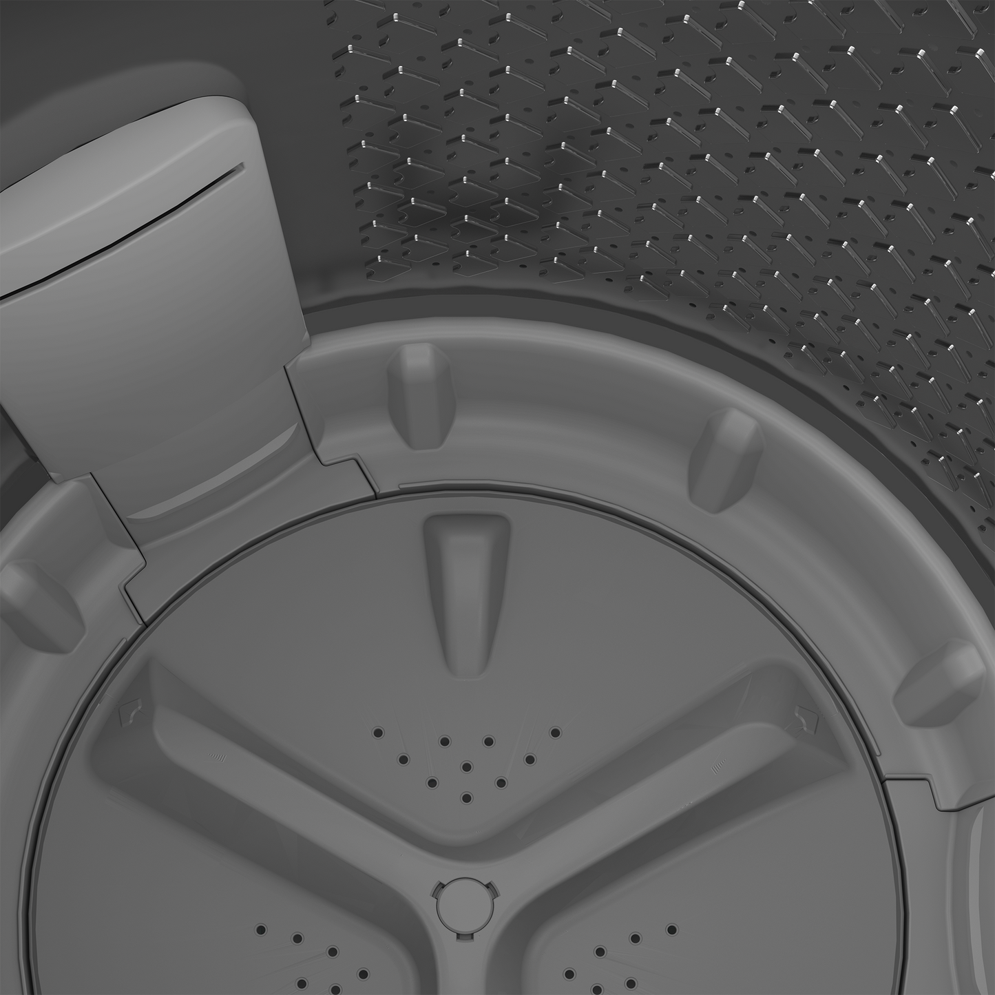 DTL 160: Defy 14Kg Top Loader Washing Machine- Manhattan Grey