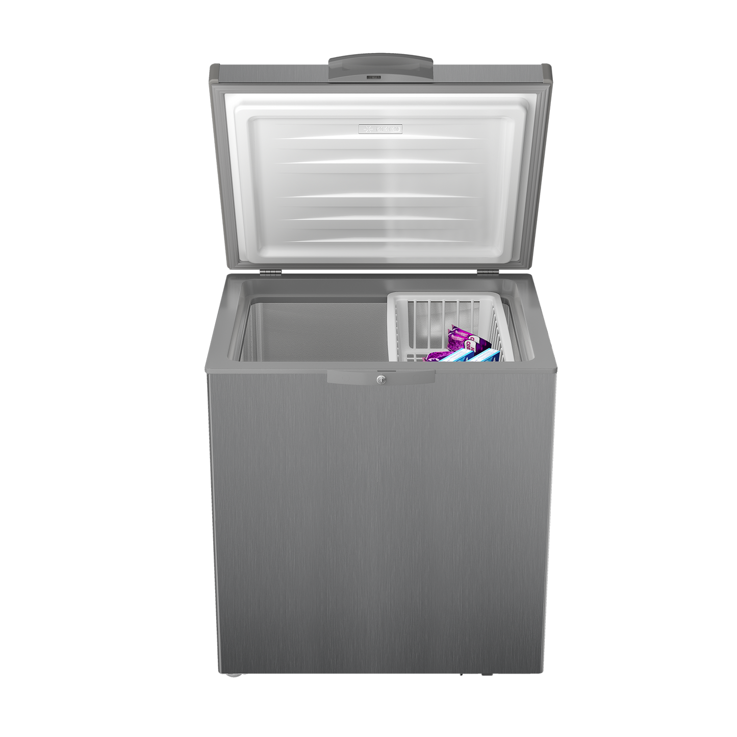 DMF513: Defy 195L Multimode Chest Freezer - Satin Metalic