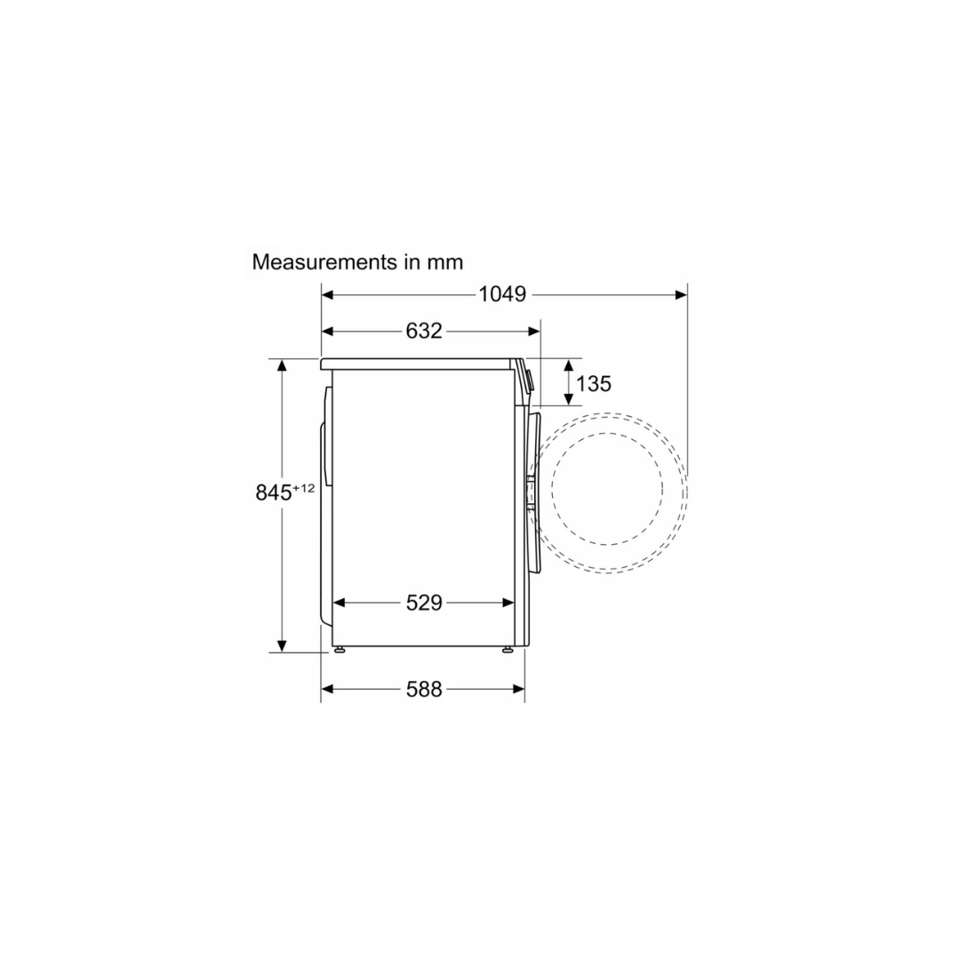 BOSCH Front Loader Washing Machine - WGA144XVZA