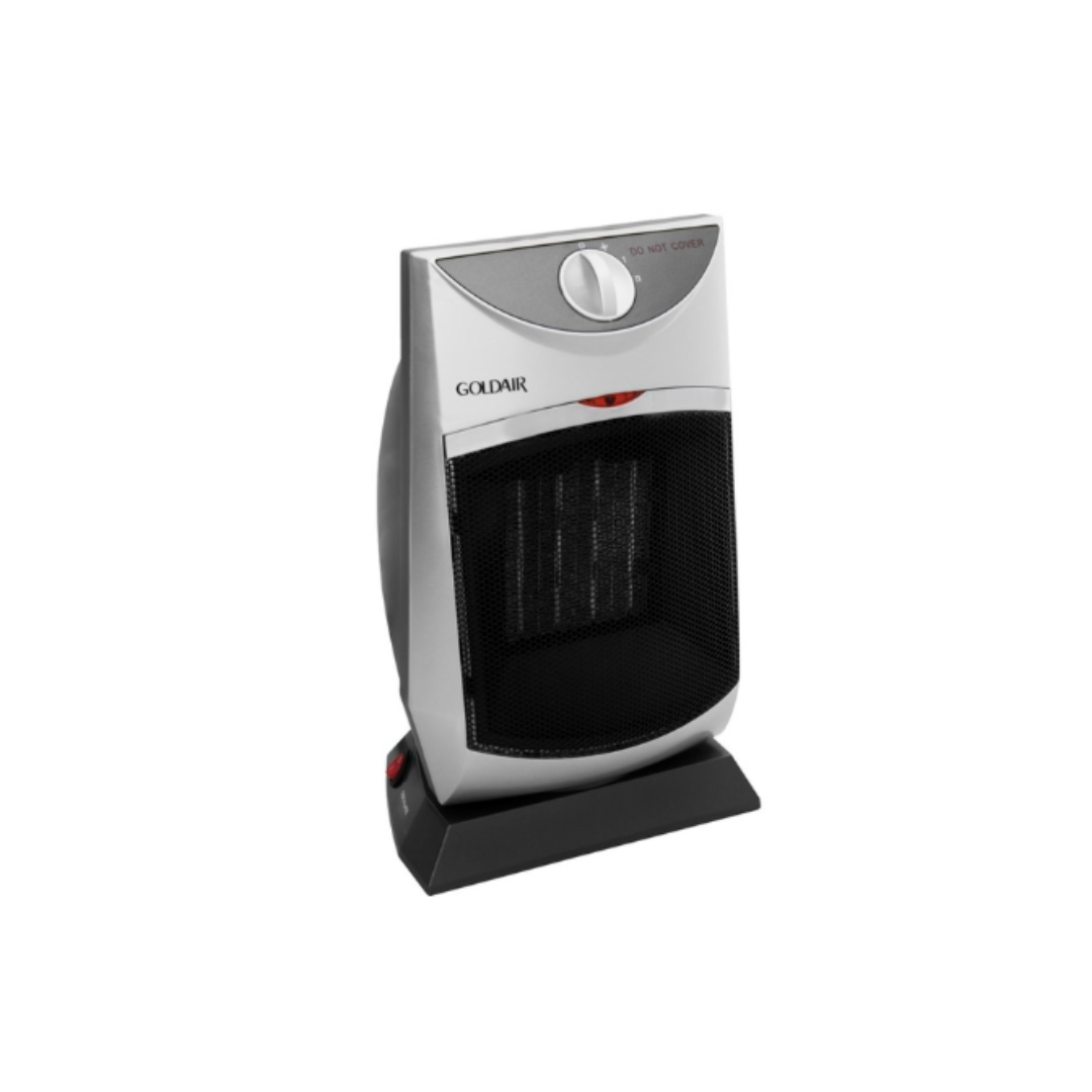 Goldair PTC Fan Heater 750 W and 1500 W Grey GPTC350