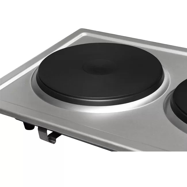 UDH025 HOB: 500mm Solid Plate Stainless Steel Hob with Control Panel
