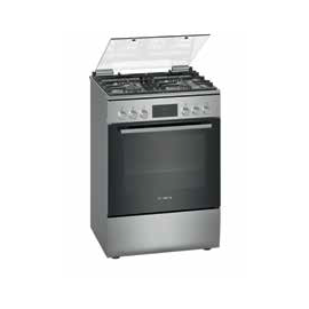 SERIE 4 60CM FREESTANDING GAS / ELECTRIC COOKER STAINLESS STEEL