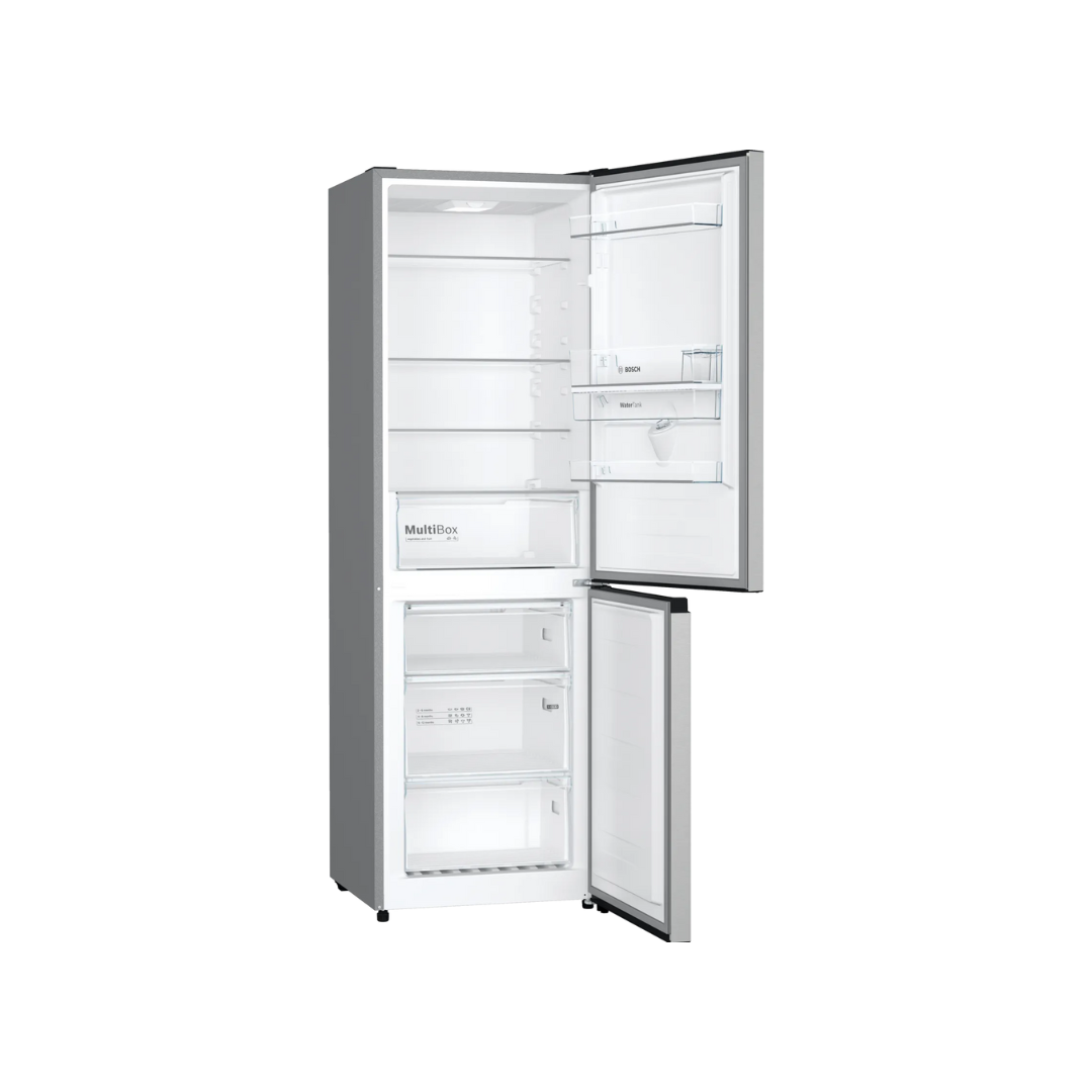 KGW36NL2AZ - Series 4 Freestanding Fridge-freezer (Bottom freezer) 185.9 x 59.5 cm Inox-look
