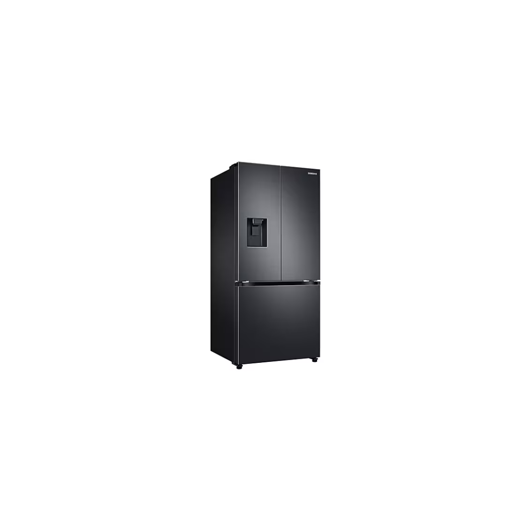 French Door Fridge with Drawer and Twin Cooling System, Black,470l