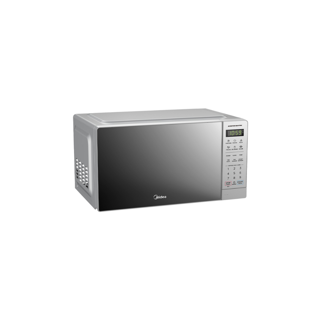 EM20-SILVER-MIRROR - 20L Digital Inverter Microwave Silver