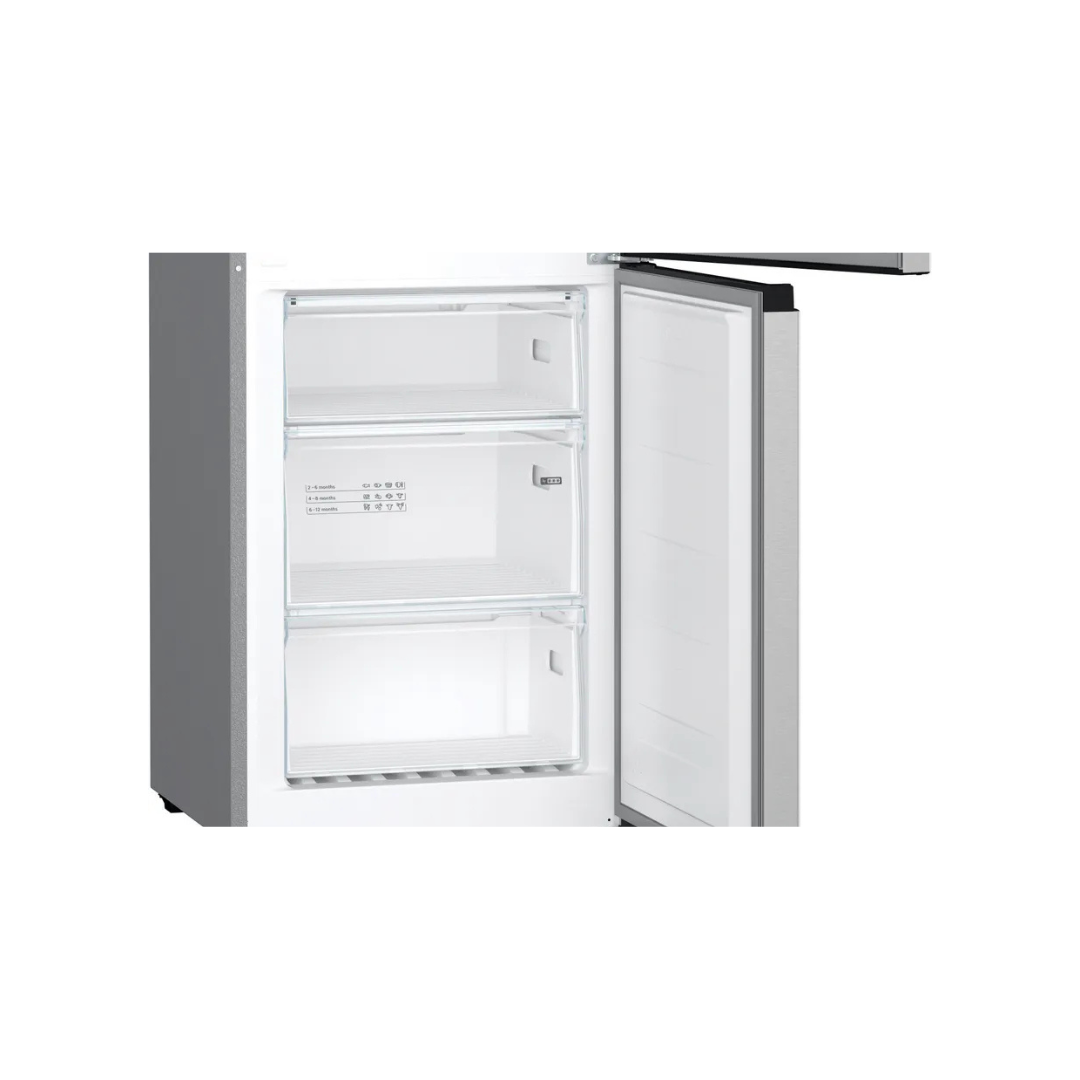 KGW36NL2AZ - Series 4 Freestanding Fridge-freezer (Bottom freezer) 185.9 x 59.5 cm Inox-look