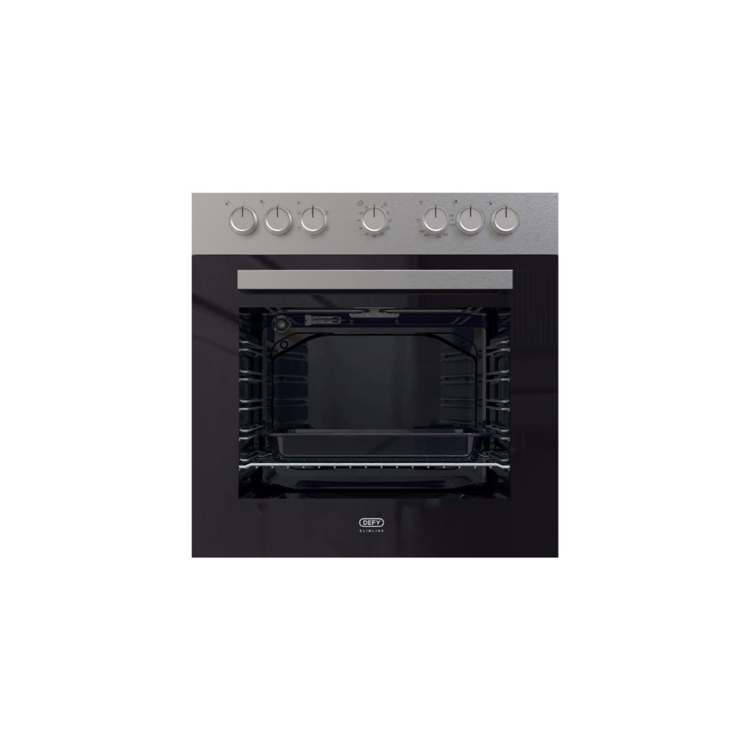 DBO485E: Defy 60cm Slimline Under Counter Oven - Stainless Steel