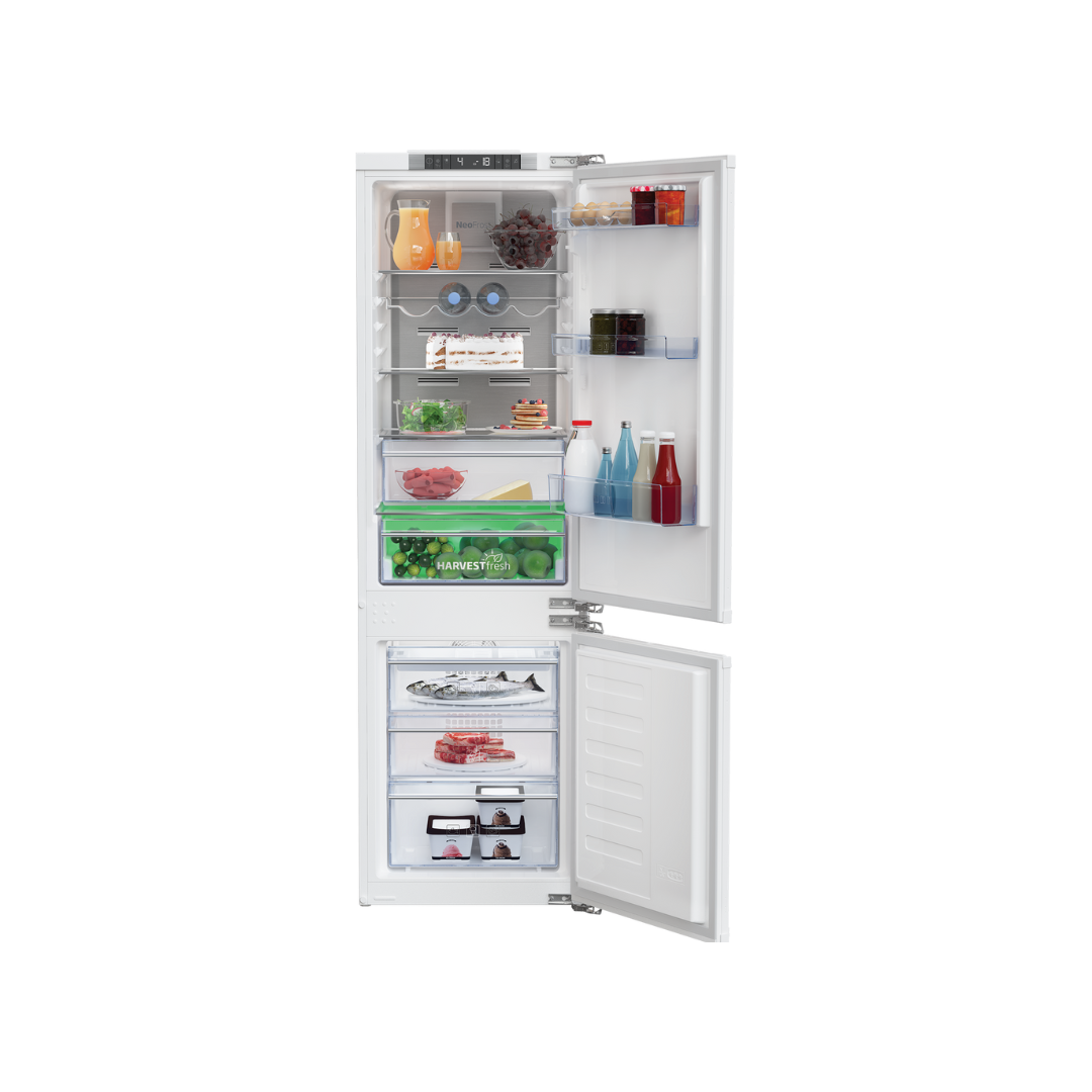 BCNA275E4FN: Integrated Fridge Freezer (Freezer Bottom, 54 cm)