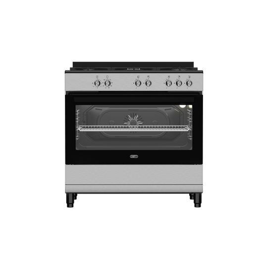DGS 902: Defy 90cm New York Multifunction Range Cooker with Thermofan+ - Black
