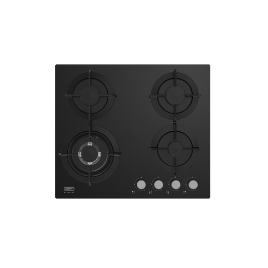 DHG 604: Defy 60cm Slimline Gas on Glass Hob