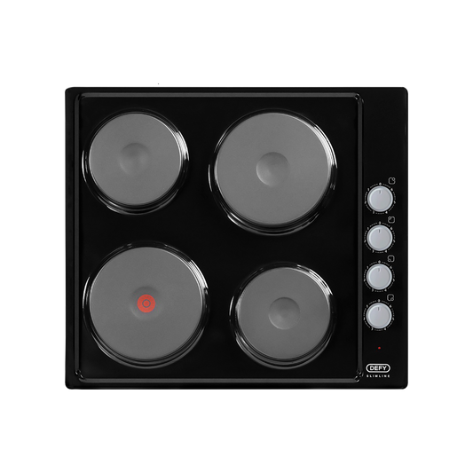 DHD 415: Defy Slimline Solid Hob – Black