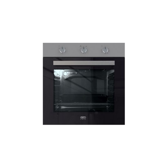 DBO487E: Defy 60cm Slimline Under Counter Oven - Stainless Steel