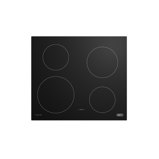 DHD 409: Defy 60cm Slimline Hob – Black Glass