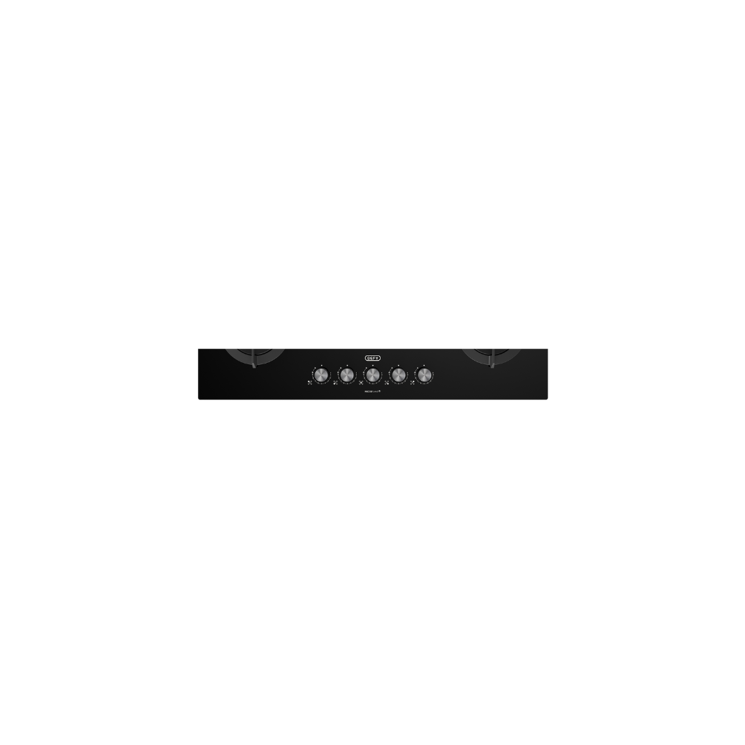 DHG 905: Defy 90cm Gemini Gas on Glass Hob with Precise Flame