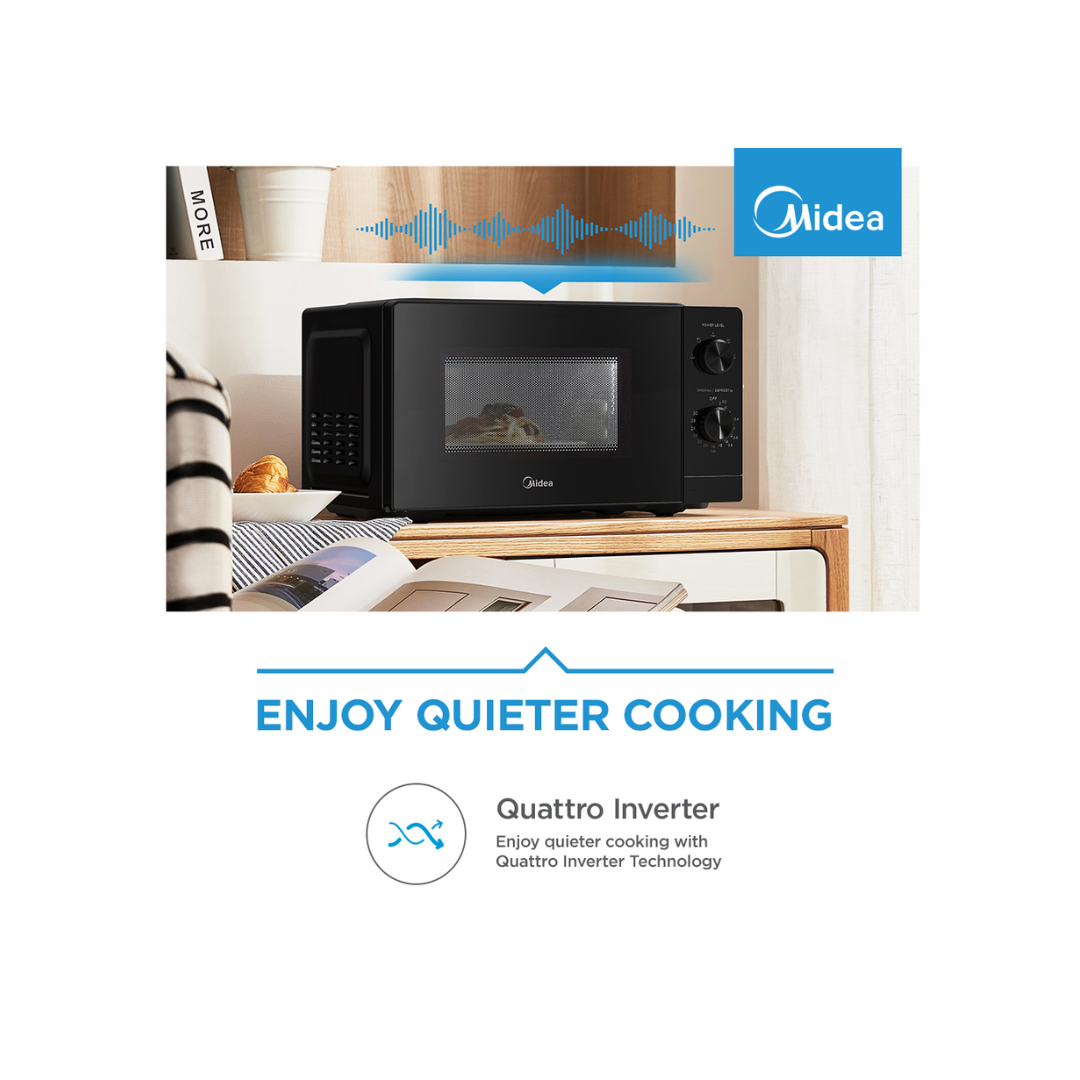 MM20-BLACK - 20L Manual Inverter Microwave – Black