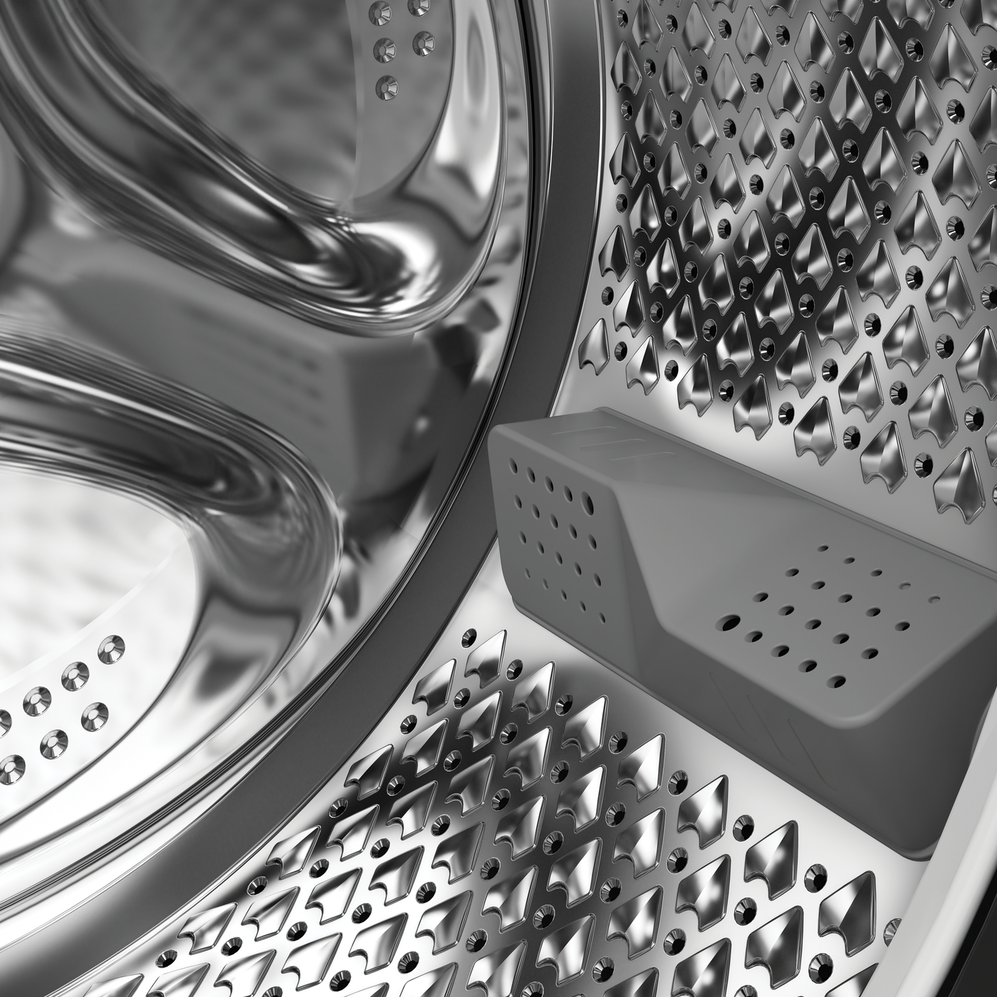 DAW 389: Defy 9Kg Front Loader Washing Machine with SteamCure Technology - Manhattan Grey