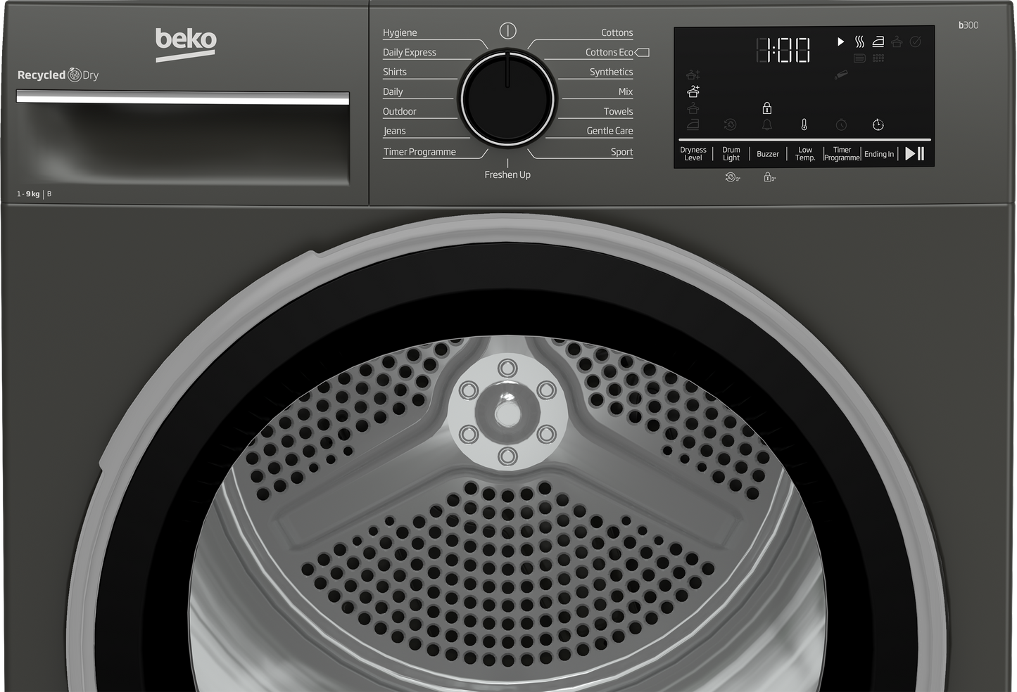9KG TUMBLE DRYER BEKO B3T43113W