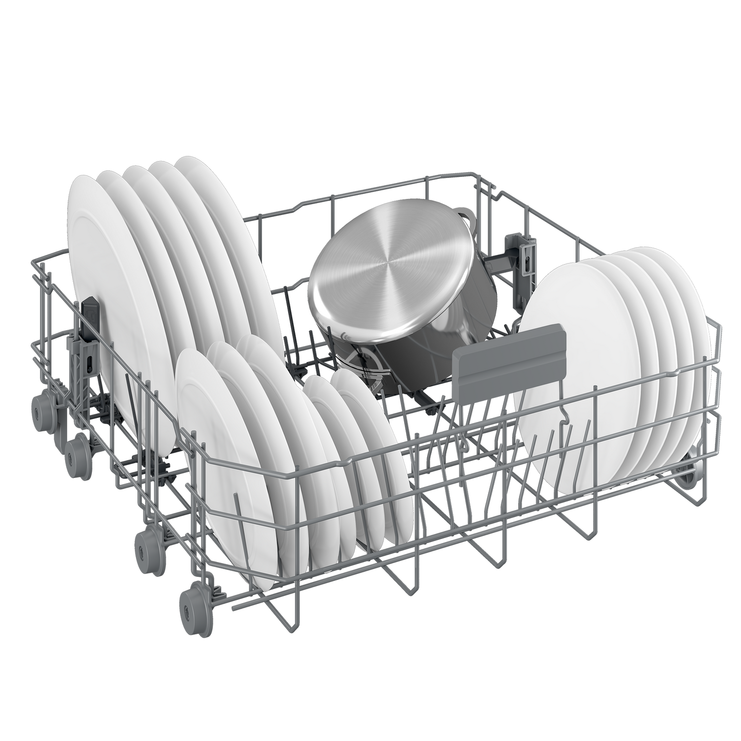 DIN48Q21: Dishwasher (15 place settings, Full-size)
