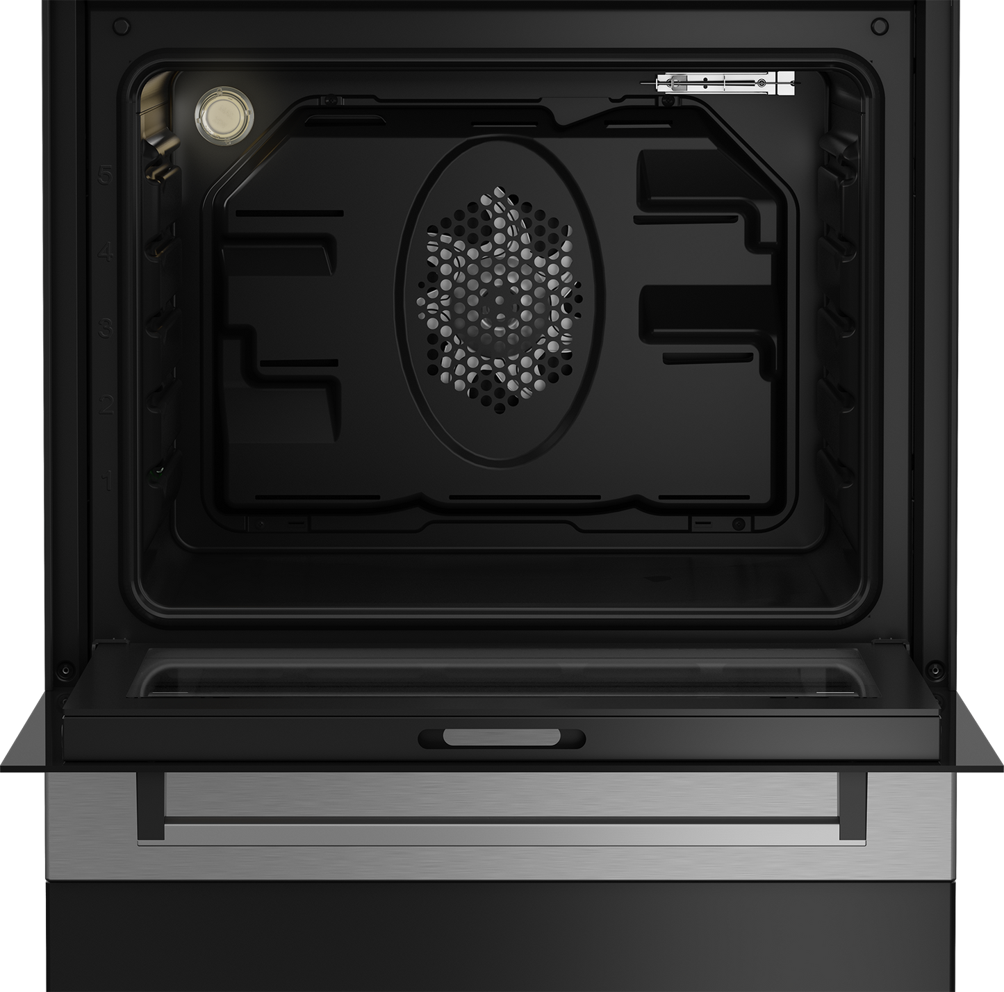 FSE87310GX: 60cm Stainless Steel Multifunction Vitroceramic Freestanding Stove