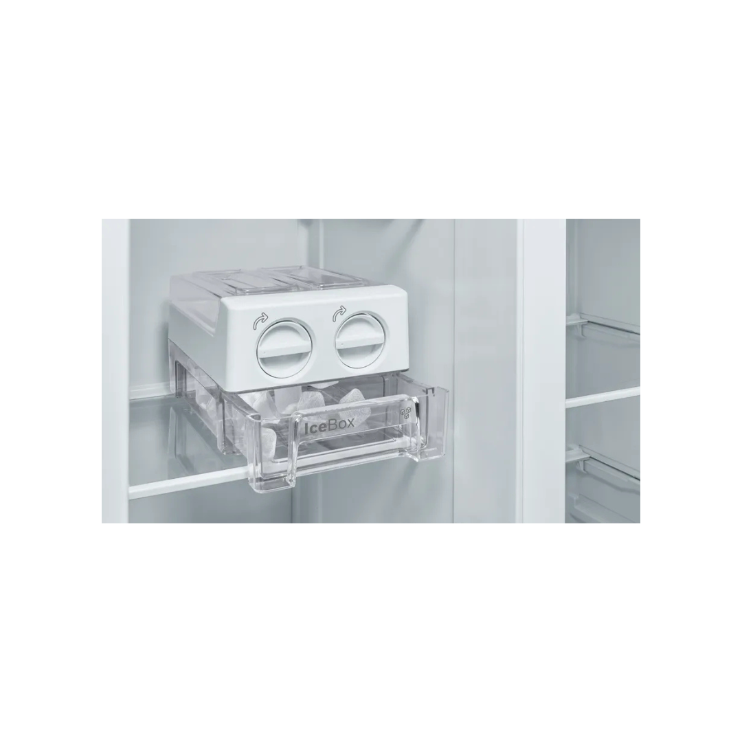 Series 4 Side-by-Side Fridge 178.7 x 90.8 cm Inox-look - KAN93VL30N