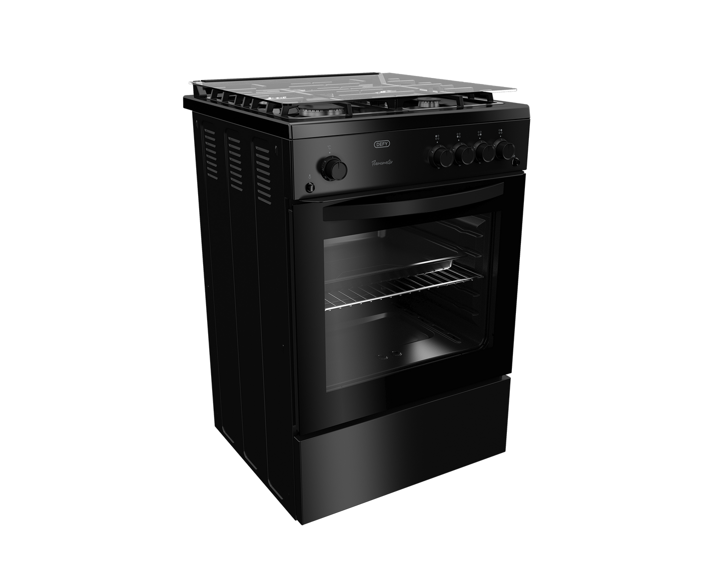 DGS670x: Defy 60cm Full Gas Stove - Black