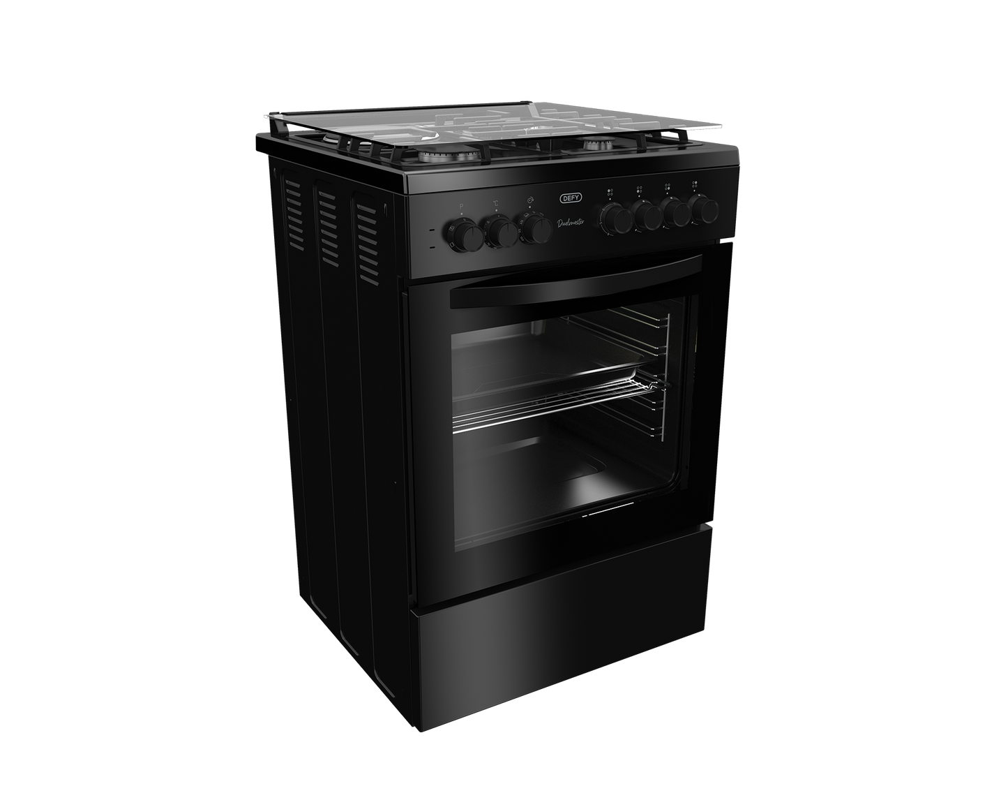 DGS679: Defy 60cm Gas Electric Stove - Black