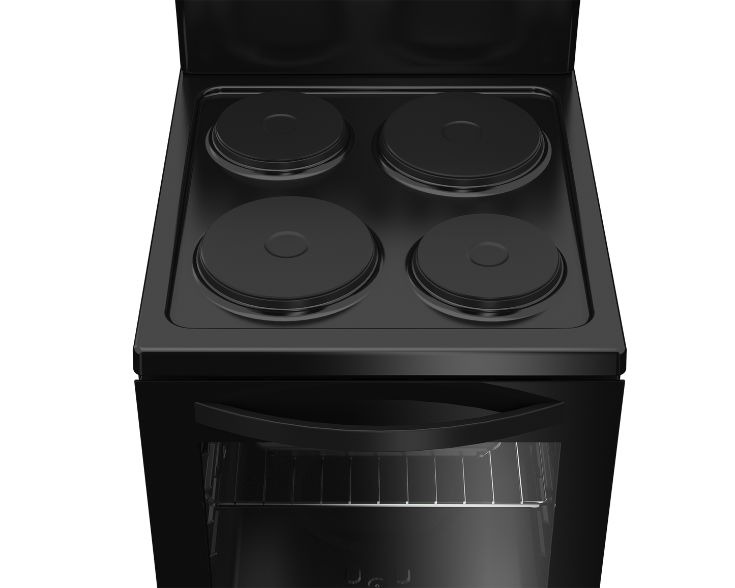 DSS556: Defy 50cm 4 Plate Electric Stove - Black