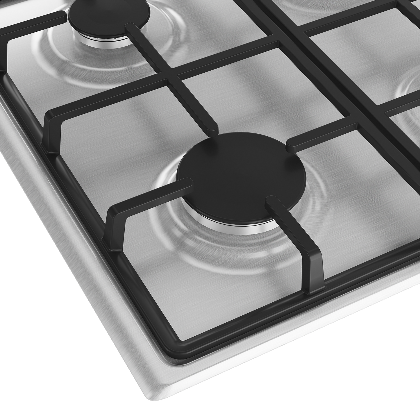 DHG 133: Defy 60cm Slimline Gas Hob – Stainless Steel