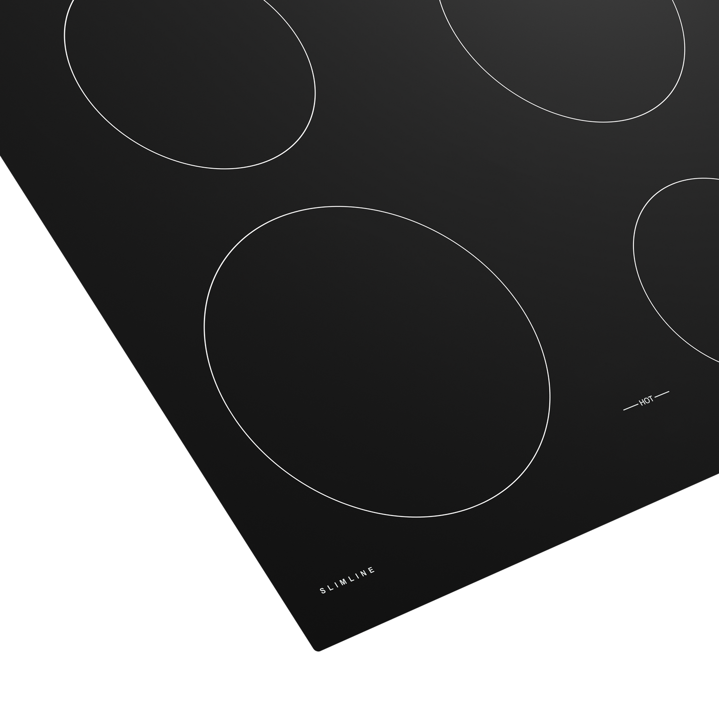 DHD 409: Defy 60cm Slimline Hob – Black Glass