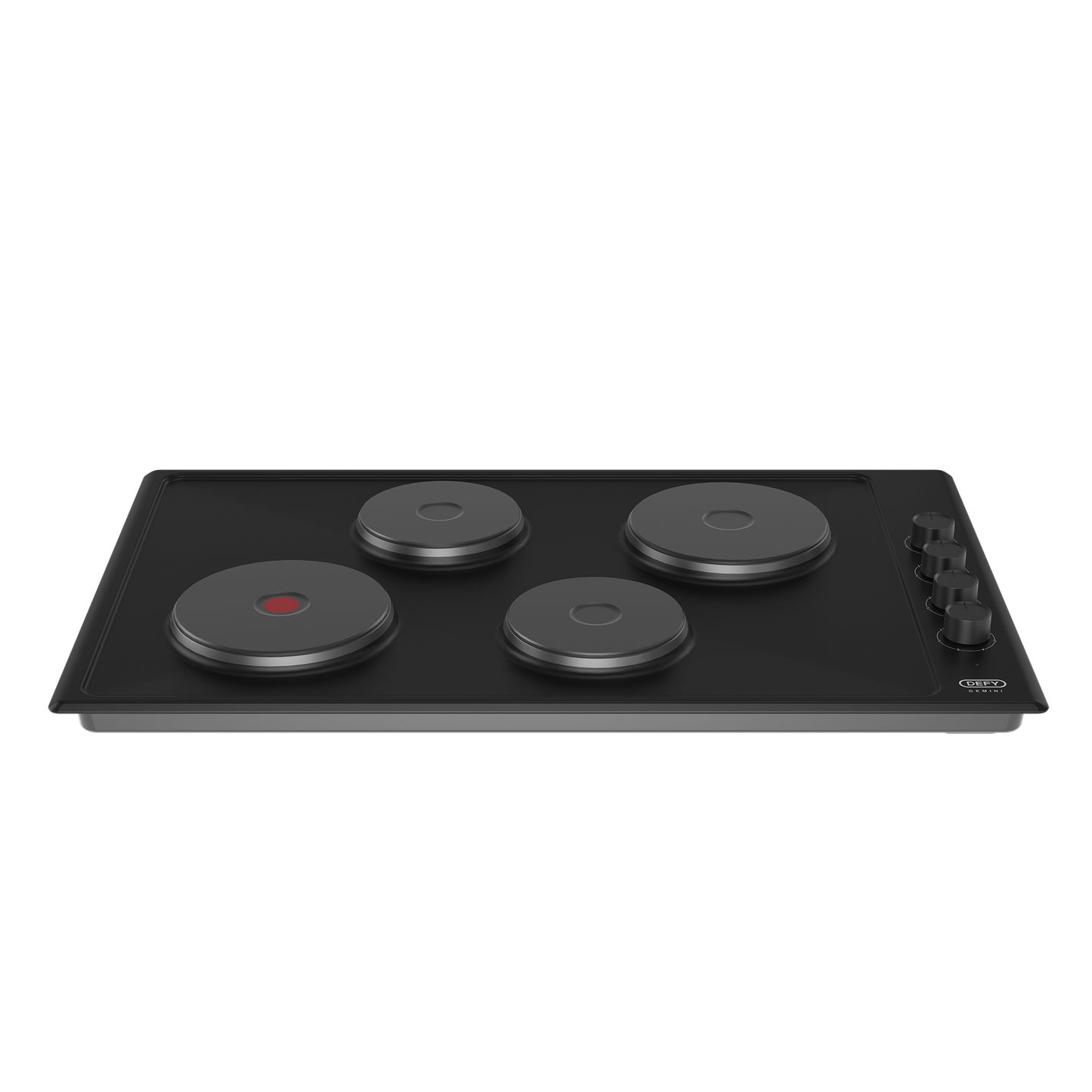 DHD 416: Defy Gemini Solid Hob – Black