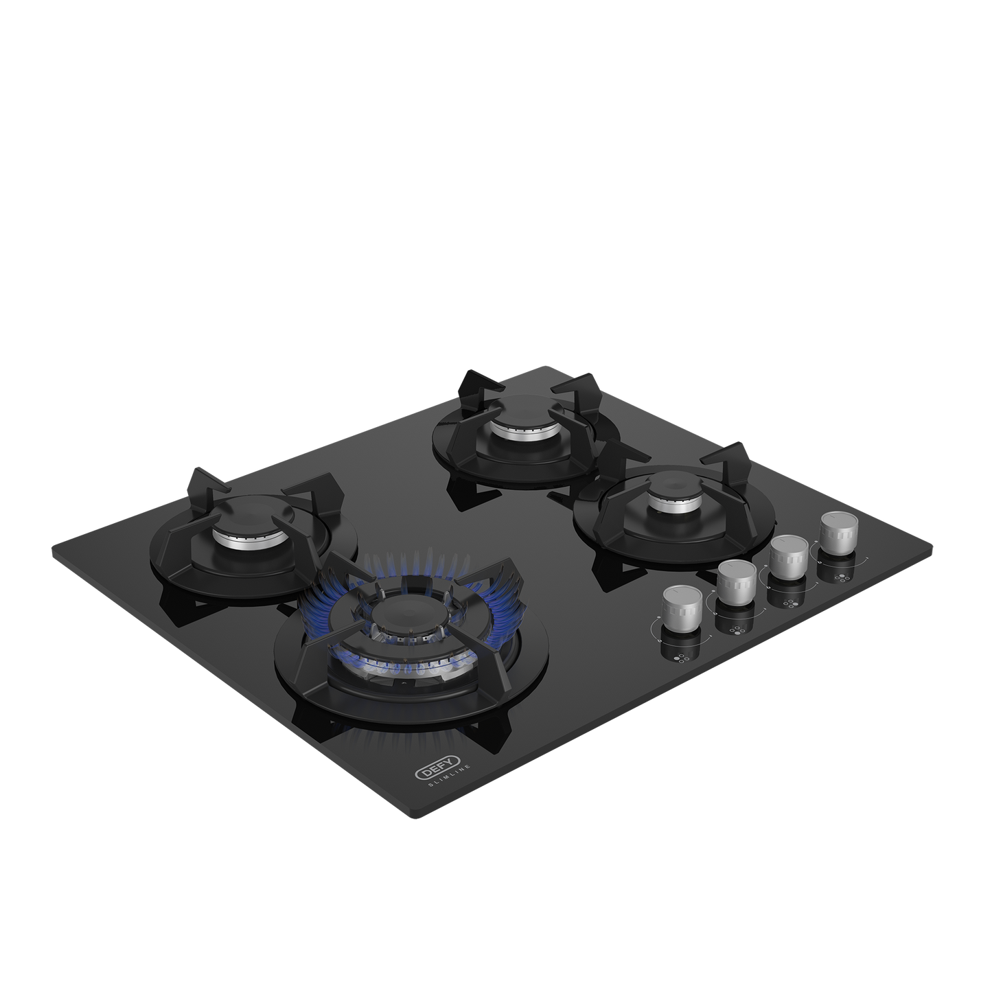 DHG 604: Defy 60cm Slimline Gas on Glass Hob