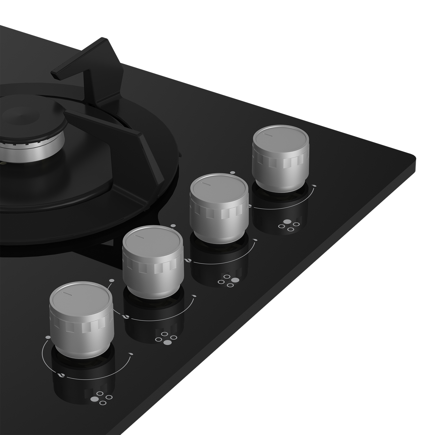 DHG 604: Defy 60cm Slimline Gas on Glass Hob