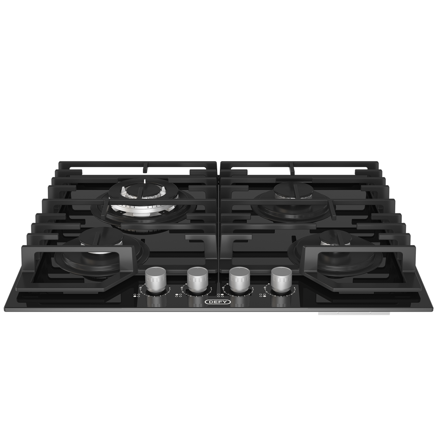 DHG614: Defy 65cm 4 Burner Gas on Glass Hob with PreciseFlame