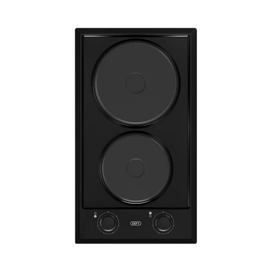 DHD 400: Defy Domino Solid Hob – Black