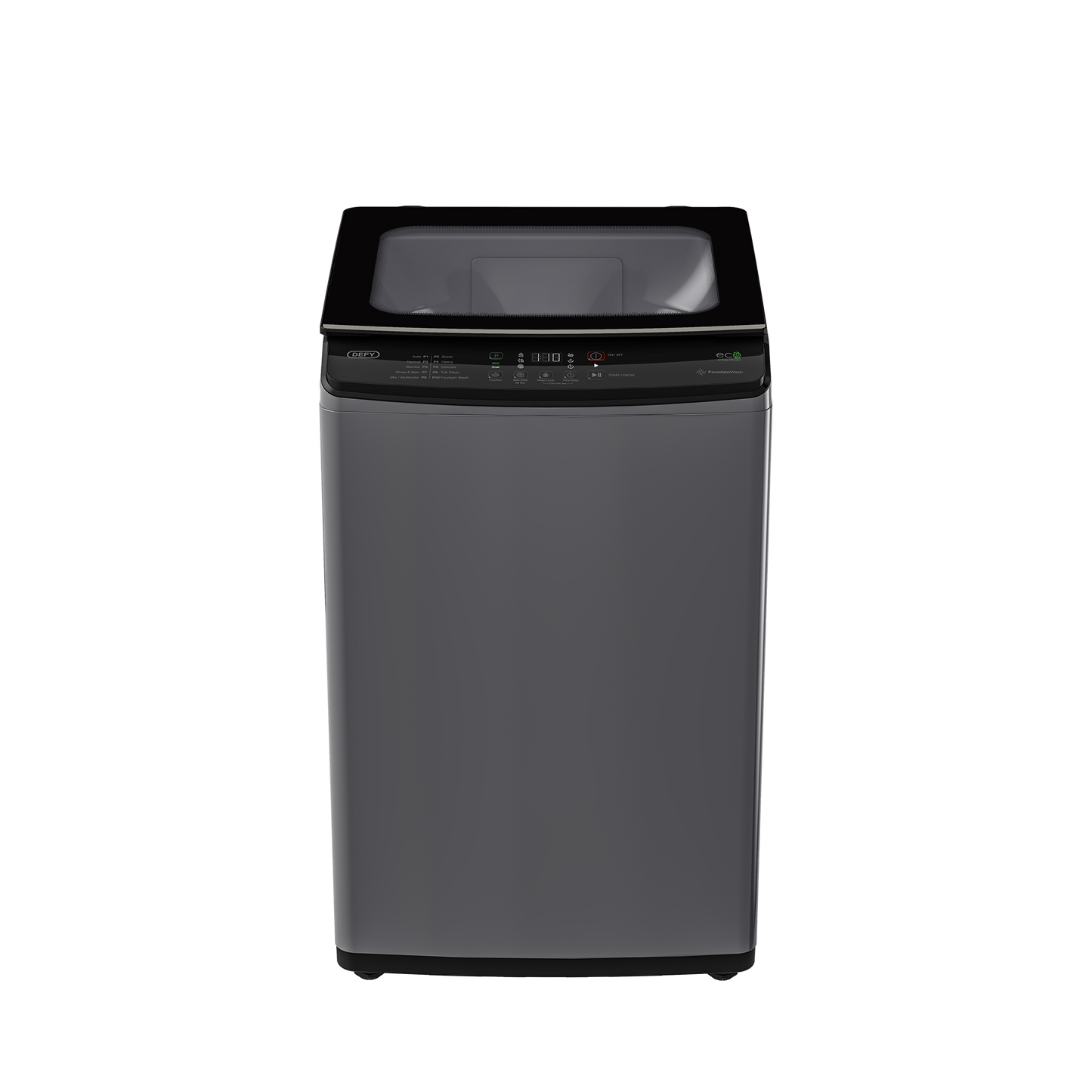 DTL 165: Defy 8Kg Top Loader Washing Machine- Manhattan Grey