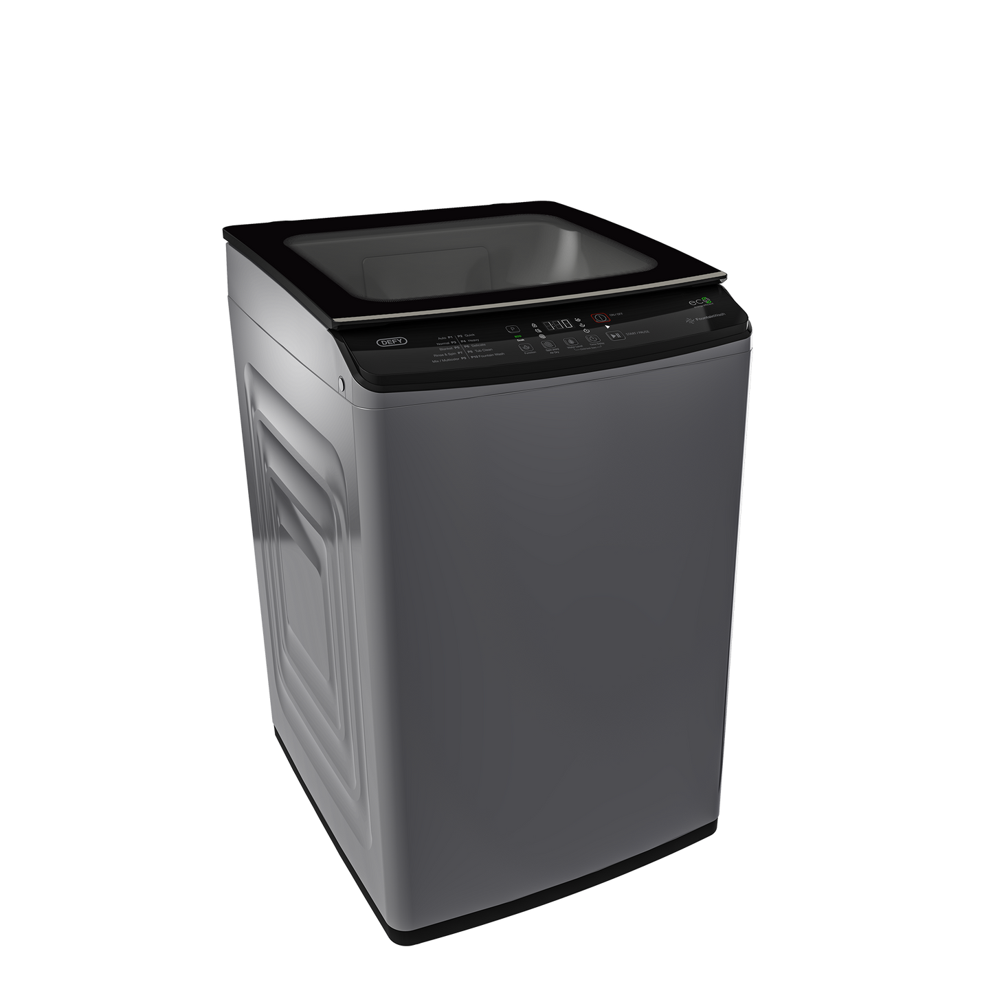 DTL 165: Defy 8Kg Top Loader Washing Machine- Manhattan Grey