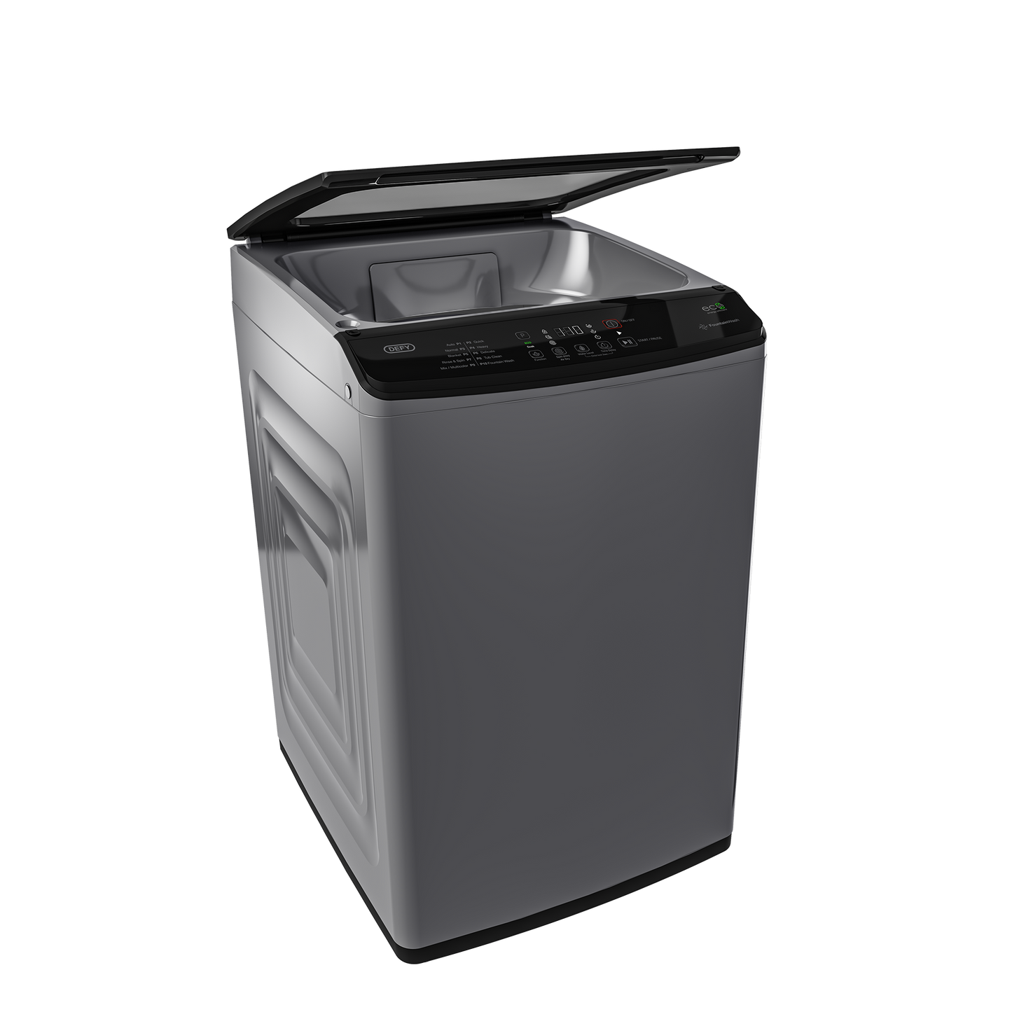 DTL 165: Defy 8Kg Top Loader Washing Machine- Manhattan Grey