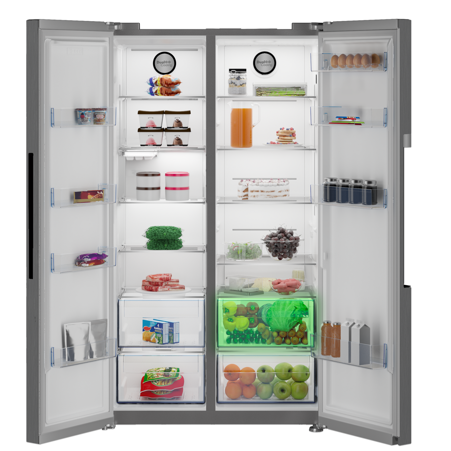 DFF538: Fridge Freezers(Side by Side)