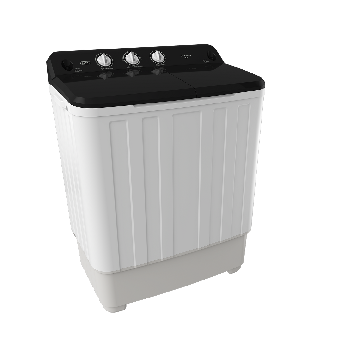 DTT 169: Defy 9Kg Twin Tub TwinMaid Washing Machine - White