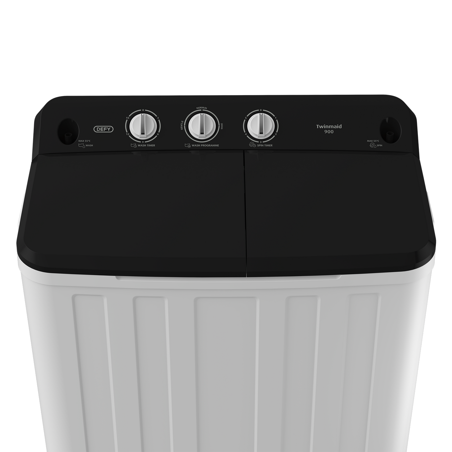 DTT 169: Defy 9Kg Twin Tub TwinMaid Washing Machine - White